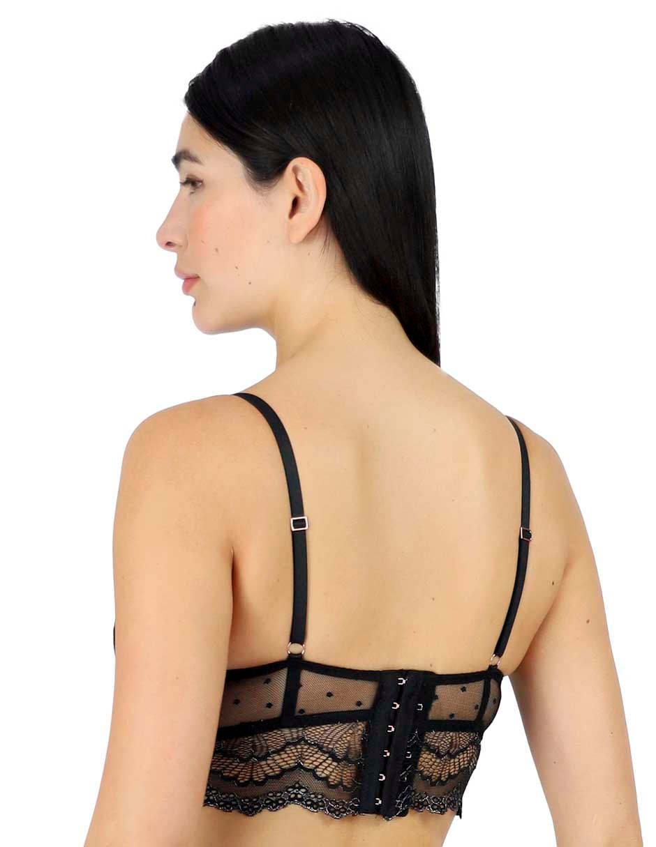 Brassiere corselette copa preformada para mujer 3