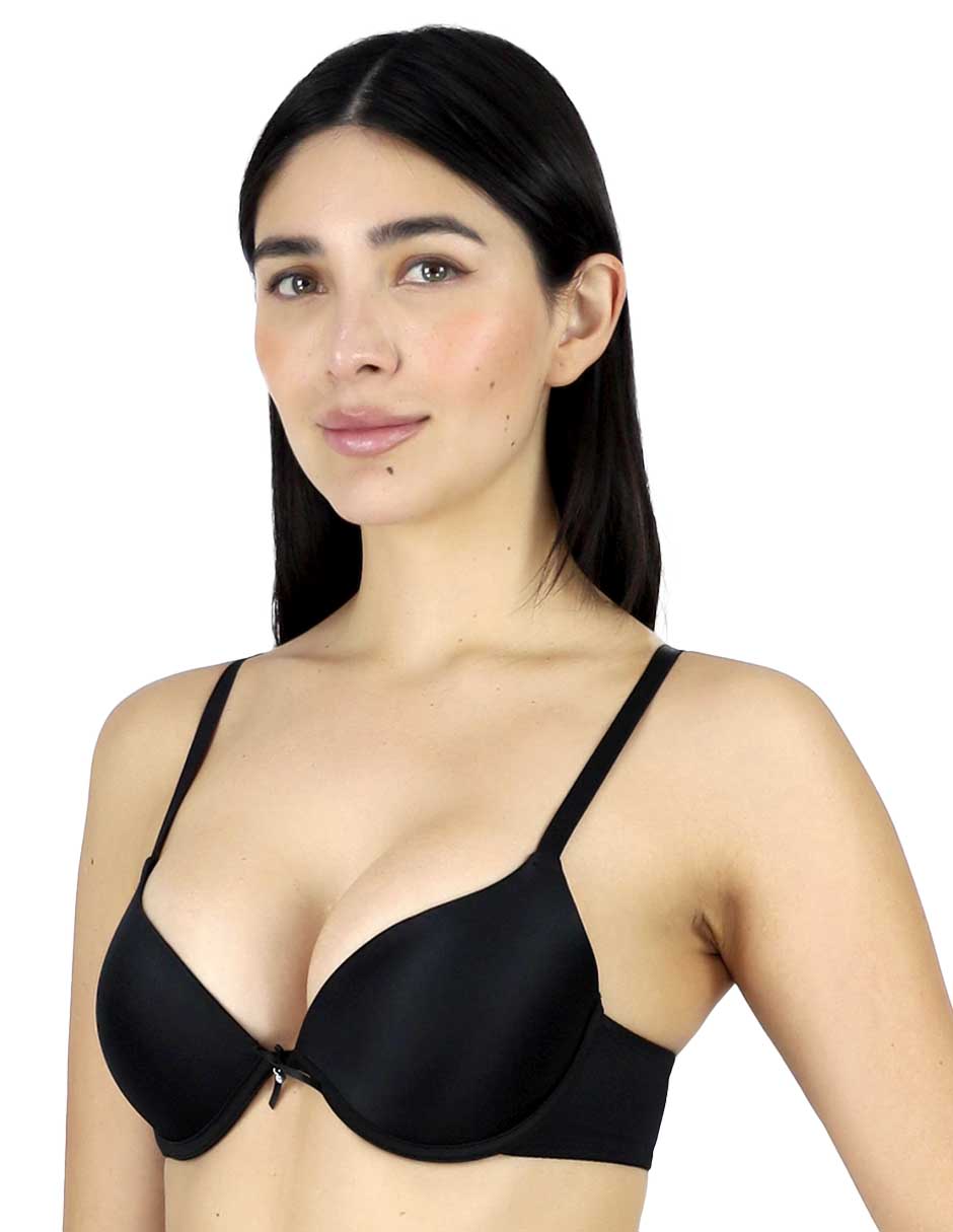 Brassiere escote profundo copa preformada para mujer 2