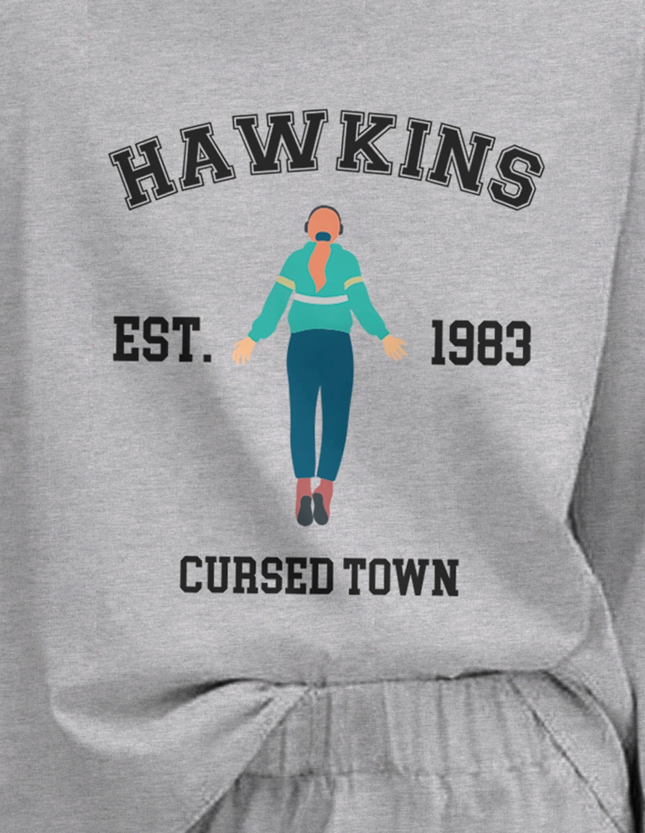 Conjunto pijama Stranger Things para mujer 4