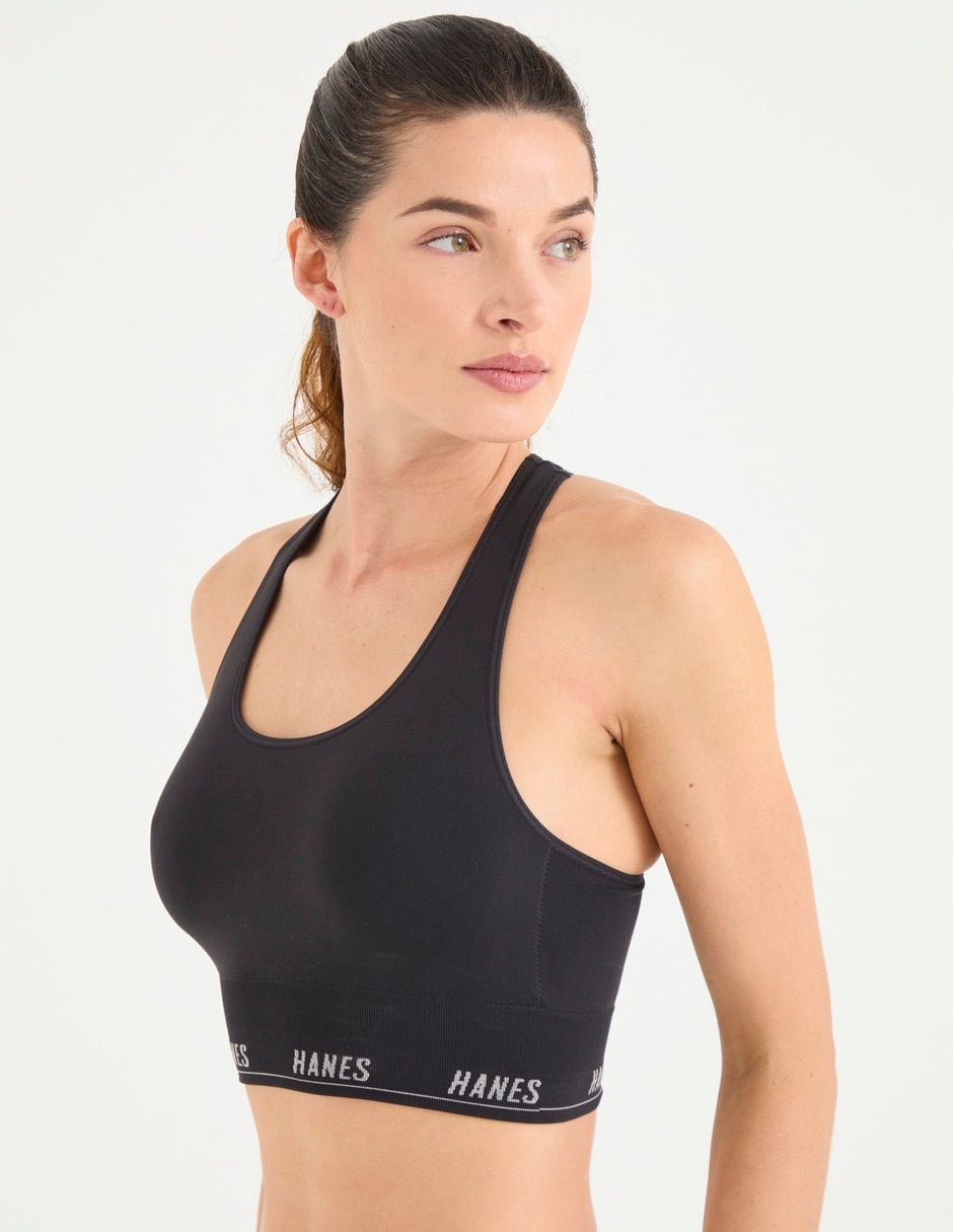 BRASSIERE PHM006 HANES, M, NEGRO