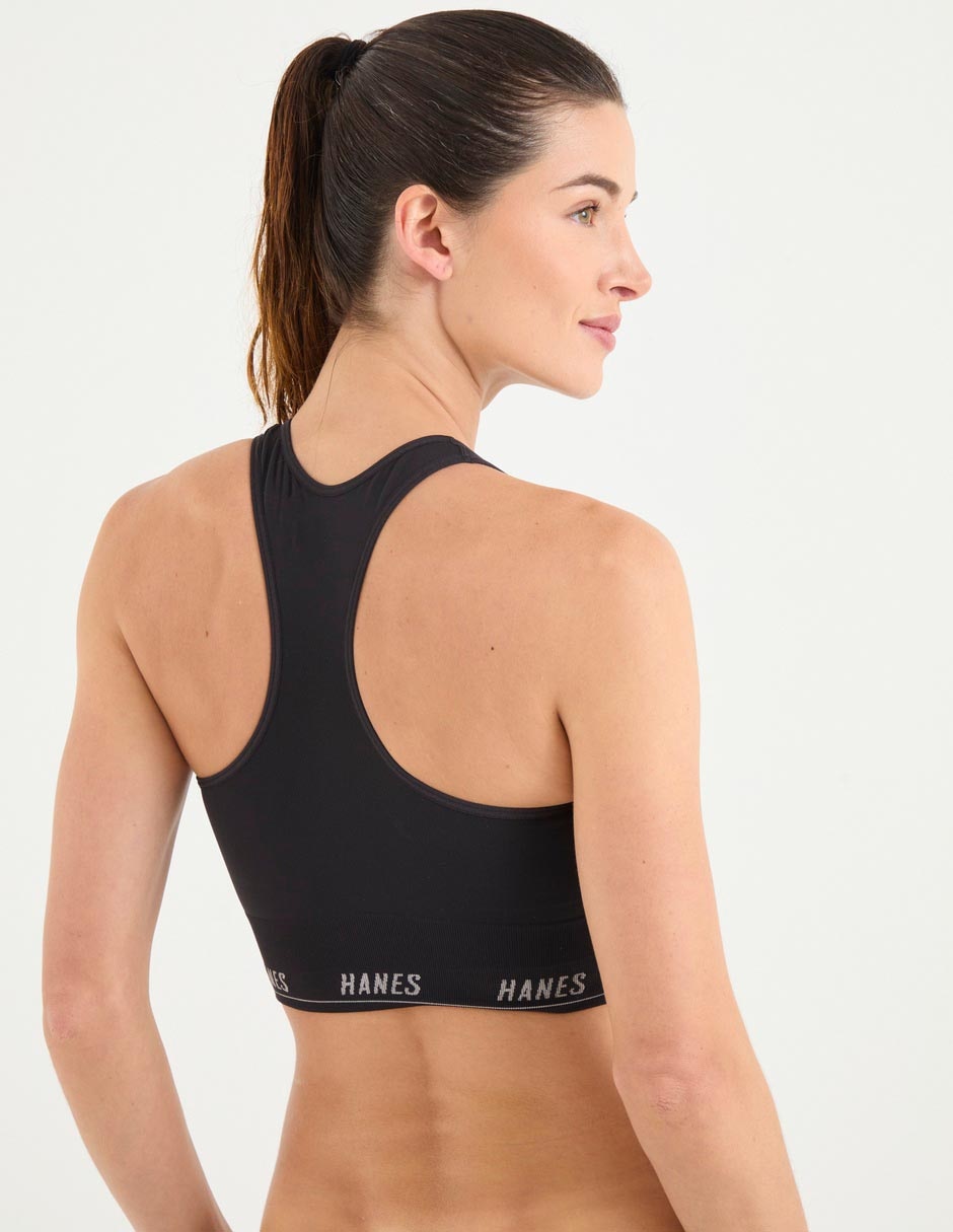 BRASSIERE PHM006 HANES, M, NEGRO