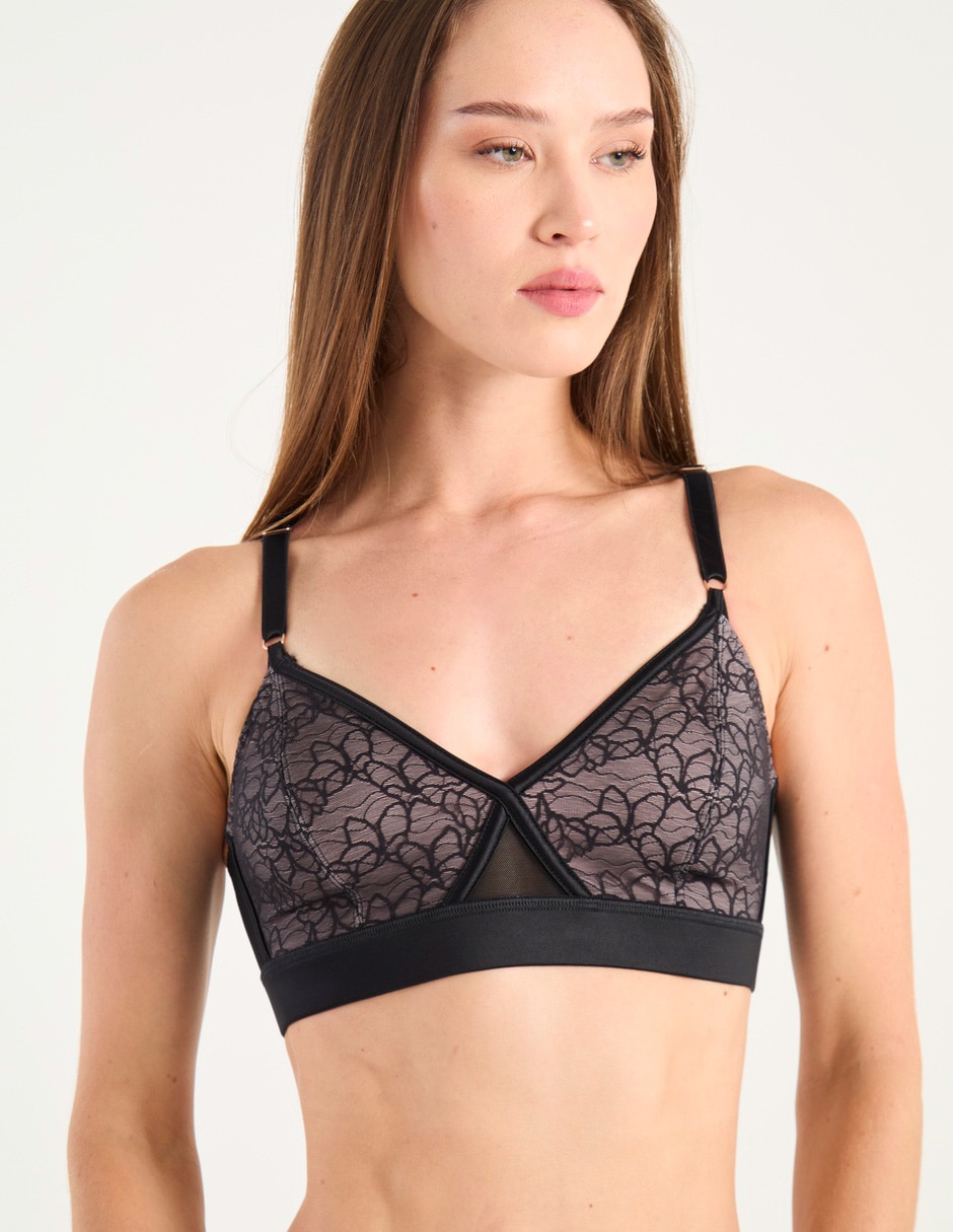 Brassiere demi con copa para mujer Brassiere demi con copa para mujer