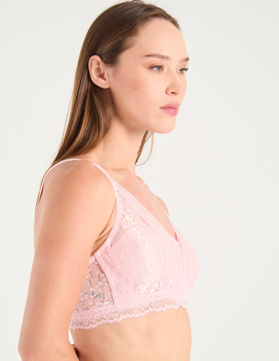 Bralette copa preformada para mujer 2