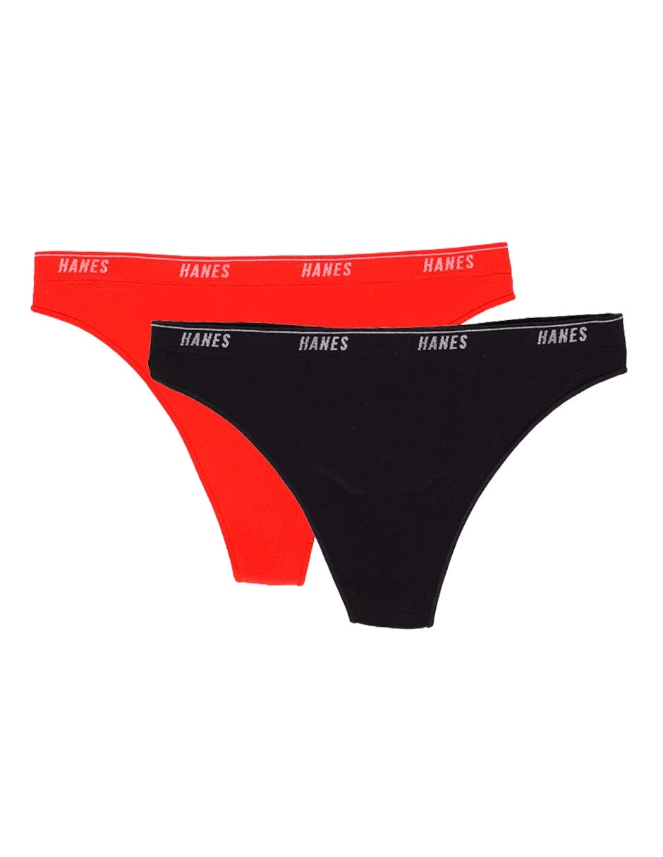 TANGA HANES, G, ROJO 46SW