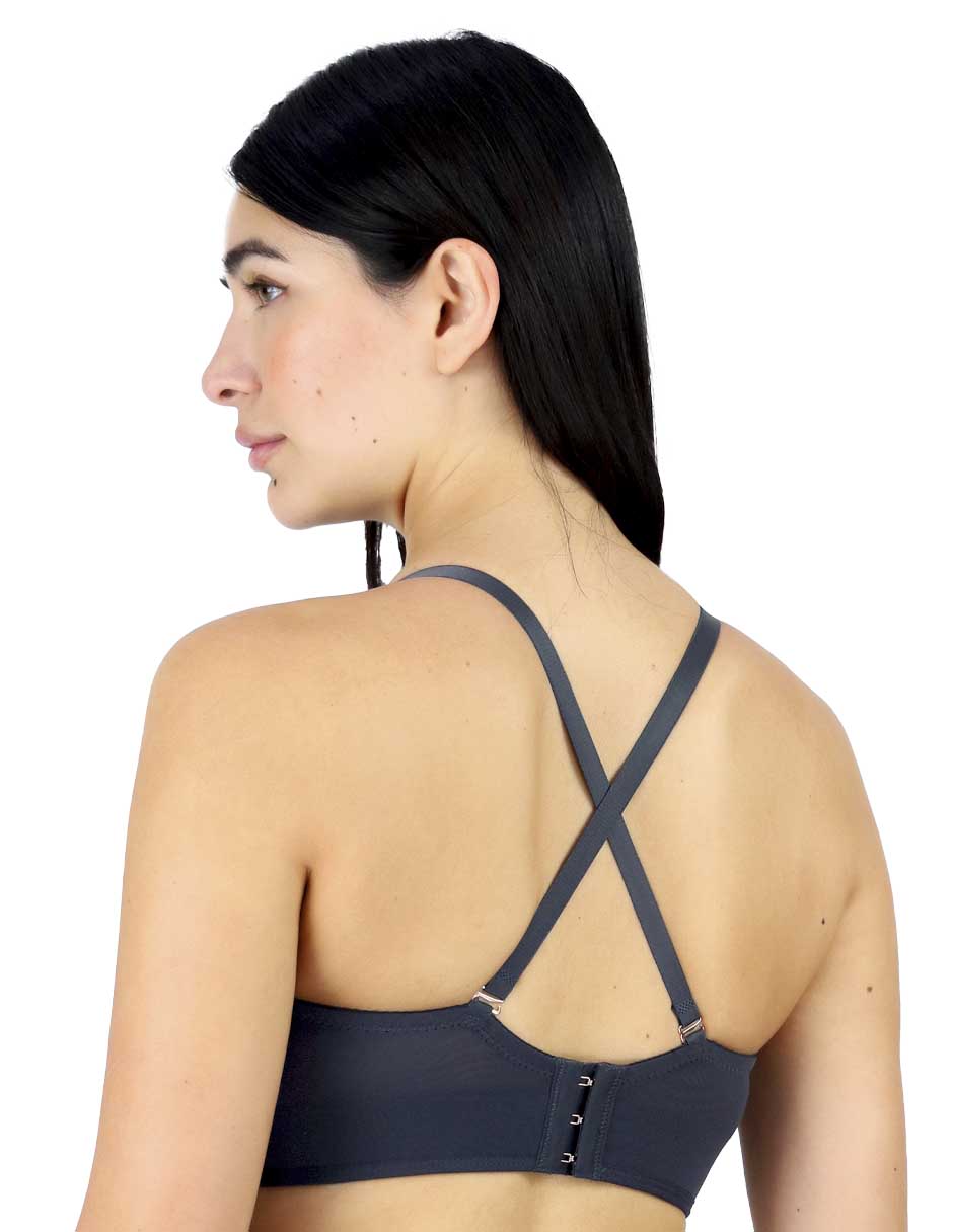 Brassiere strapless copa push up para mujer 5