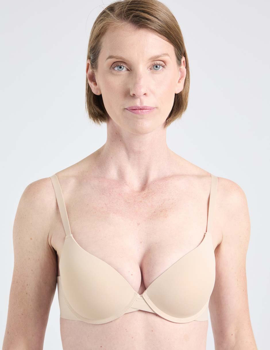 Brassiere demi copa push up para mujer Brassiere demi copa push up para mujer