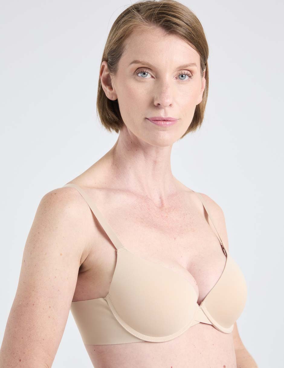 Brassiere demi copa push up para mujer 2
