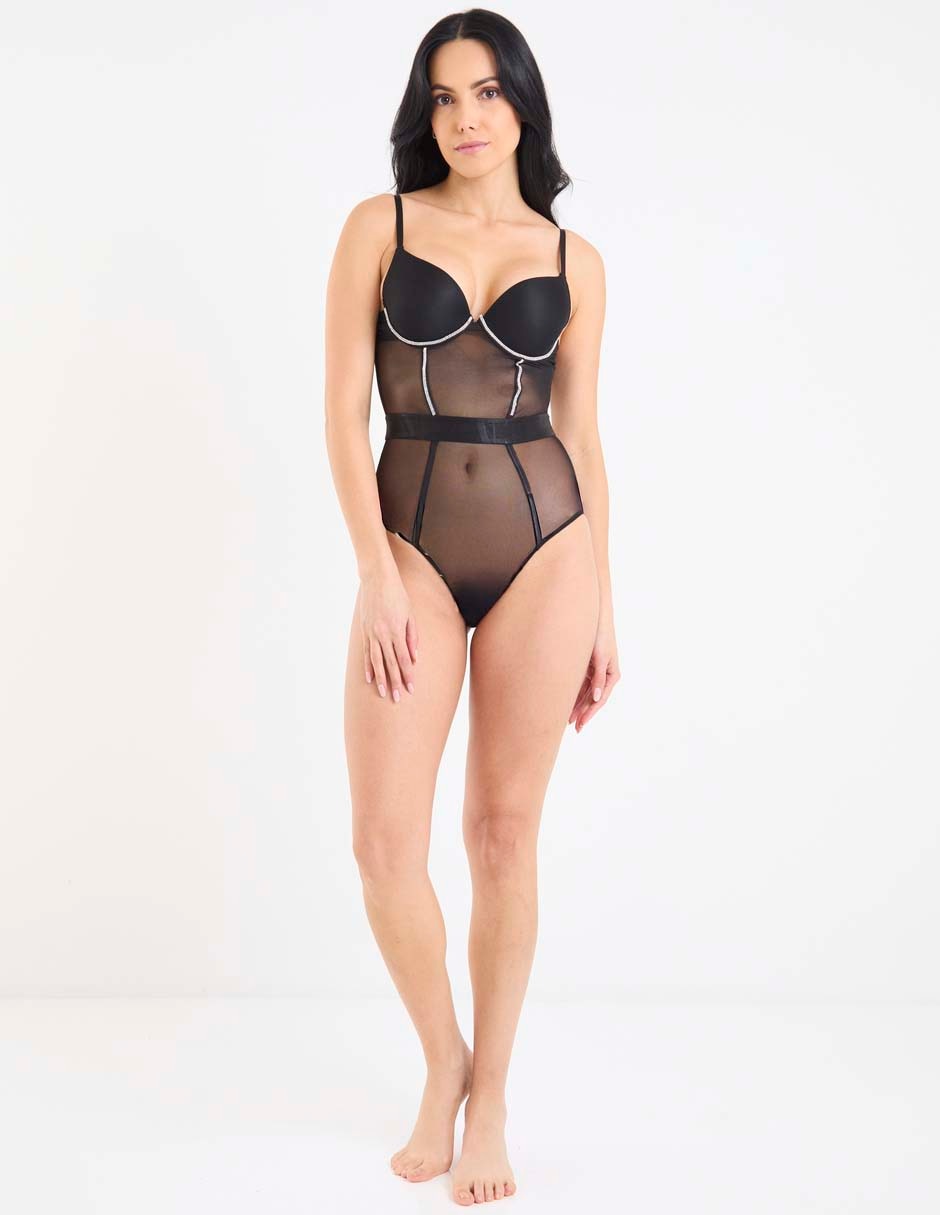Body escote profundo para mujer 3