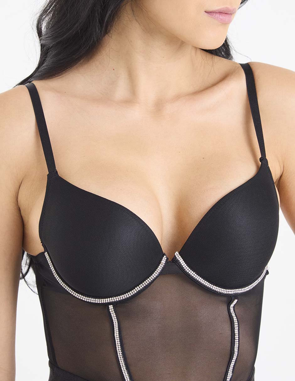 Body escote profundo para mujer 4