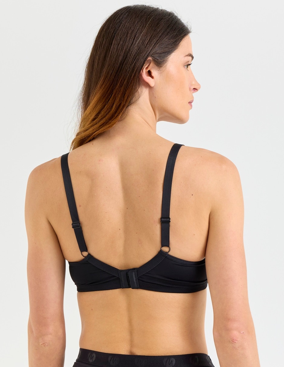 Brassiere demi con copa para mujer 3