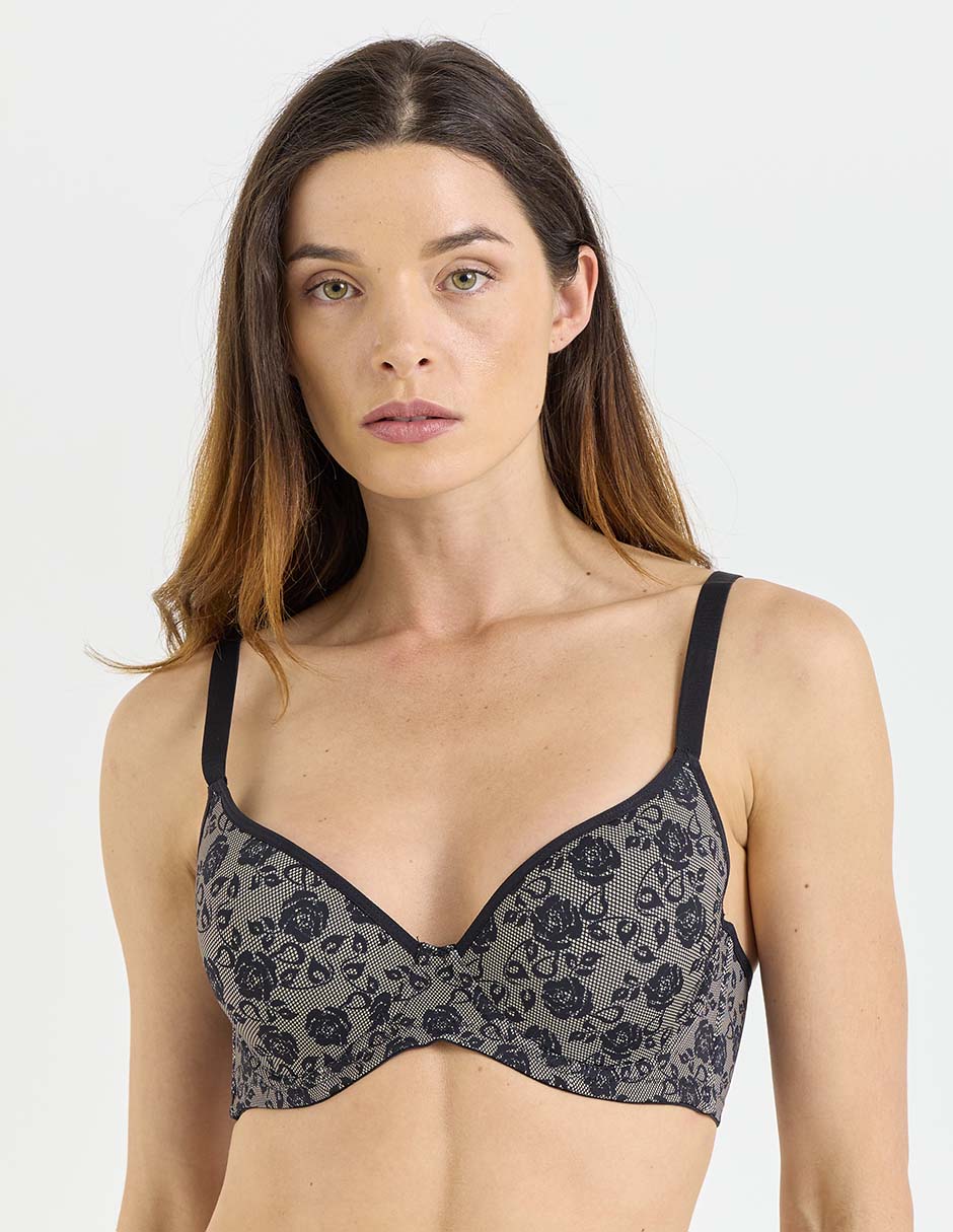 Brassiere demi con copa para mujer Brassiere demi con copa para mujer