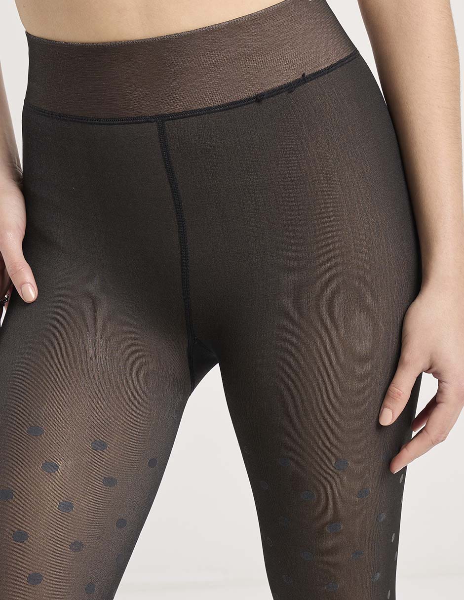 Pantimedias estampado lunares 3