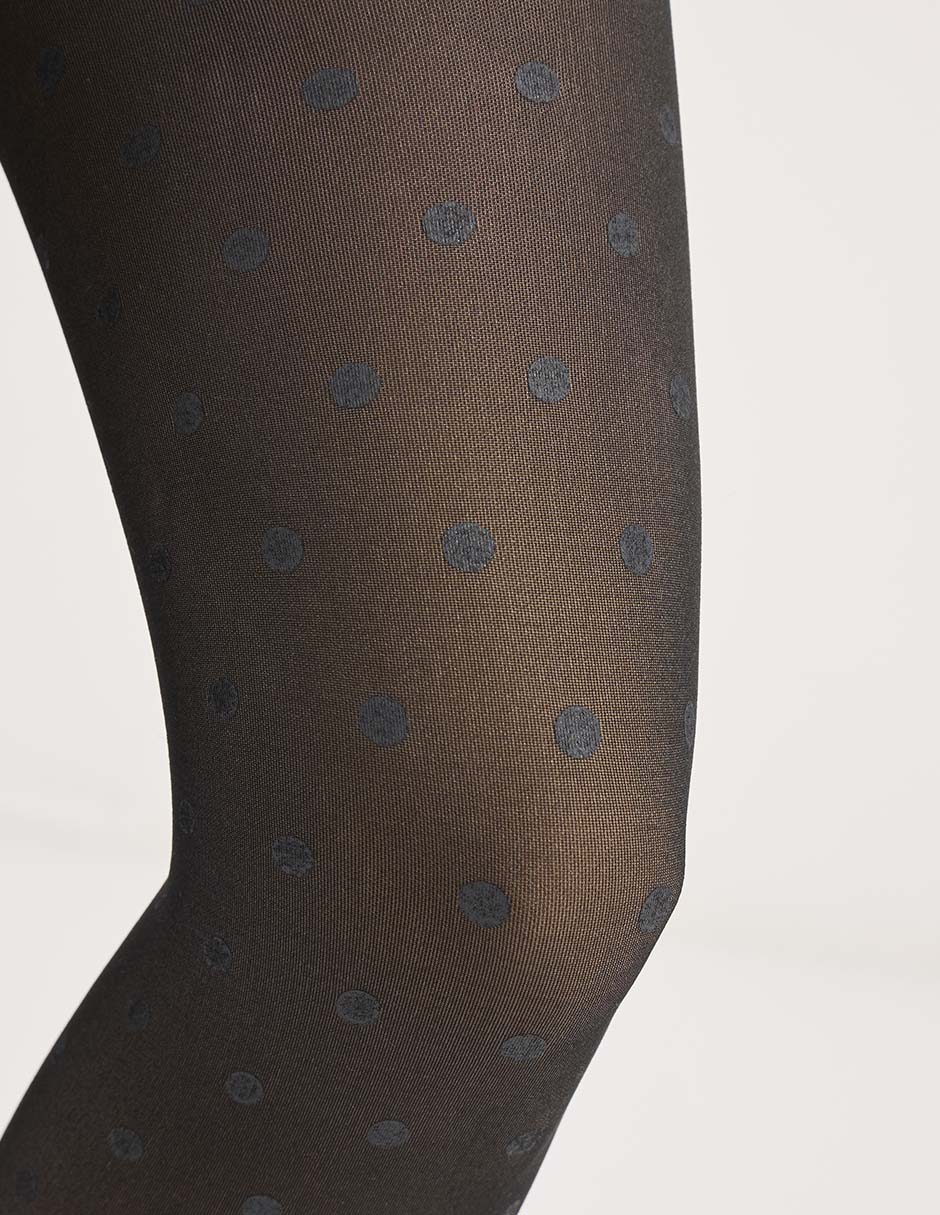 Pantimedias estampado lunares 4
