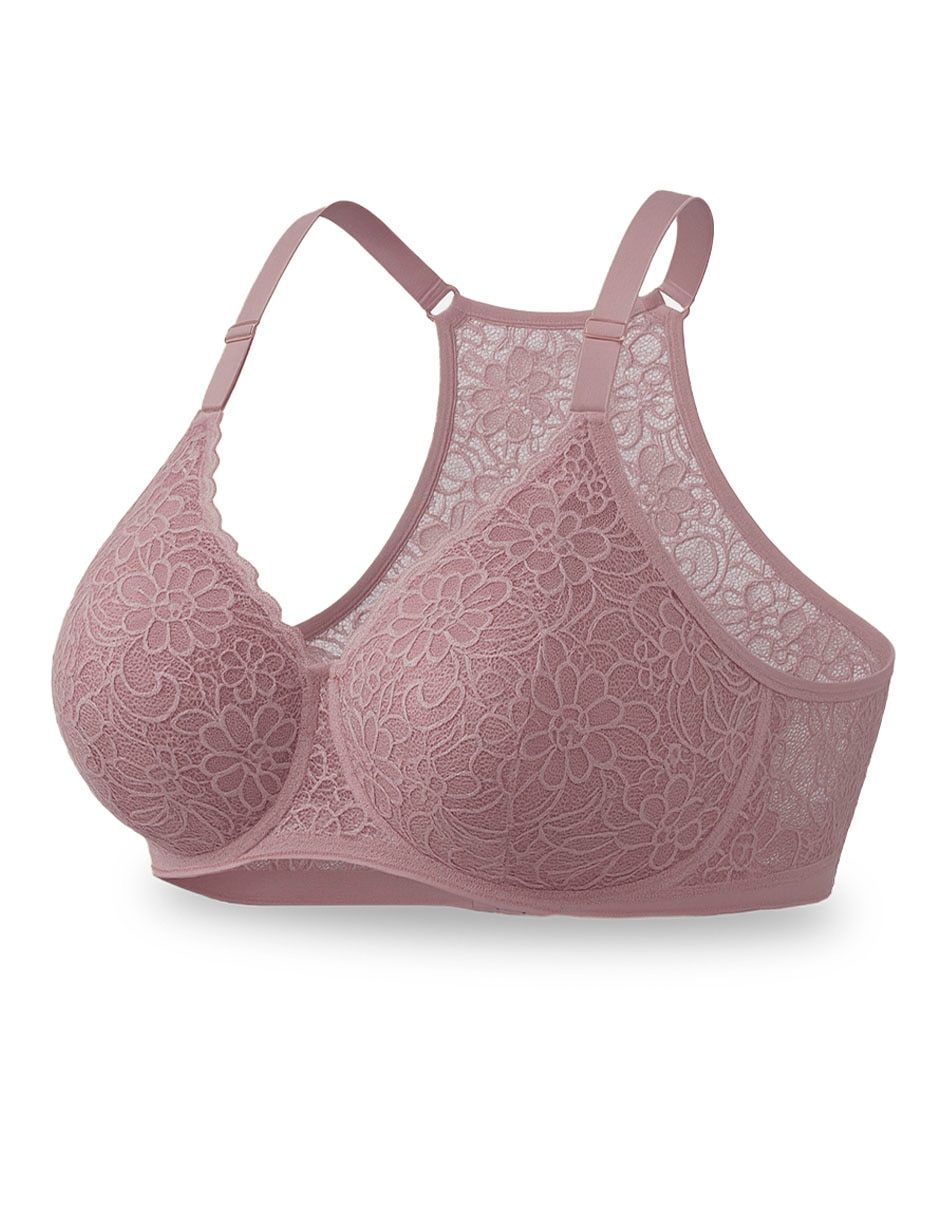Brassiere racer back copa preformada para mujer 4