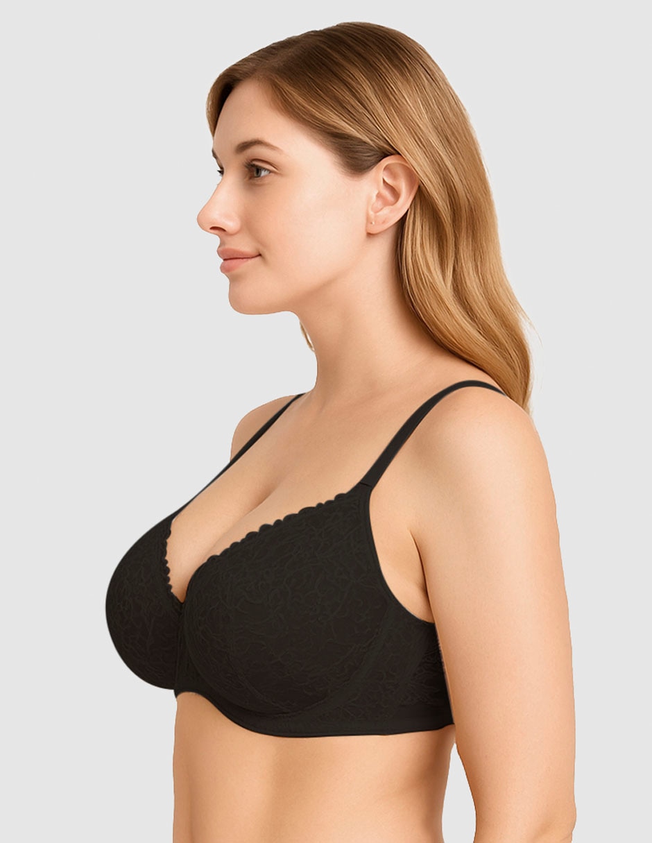 BRASSIERE 2850 BODY CONTRO, 38B, NEGRO