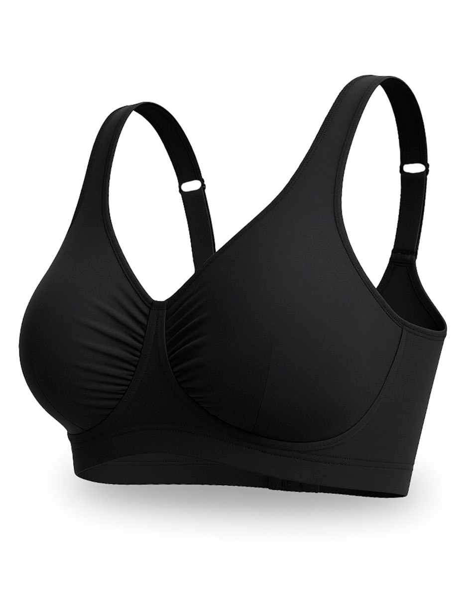 Brassiere peto medio con copa para mujer 4