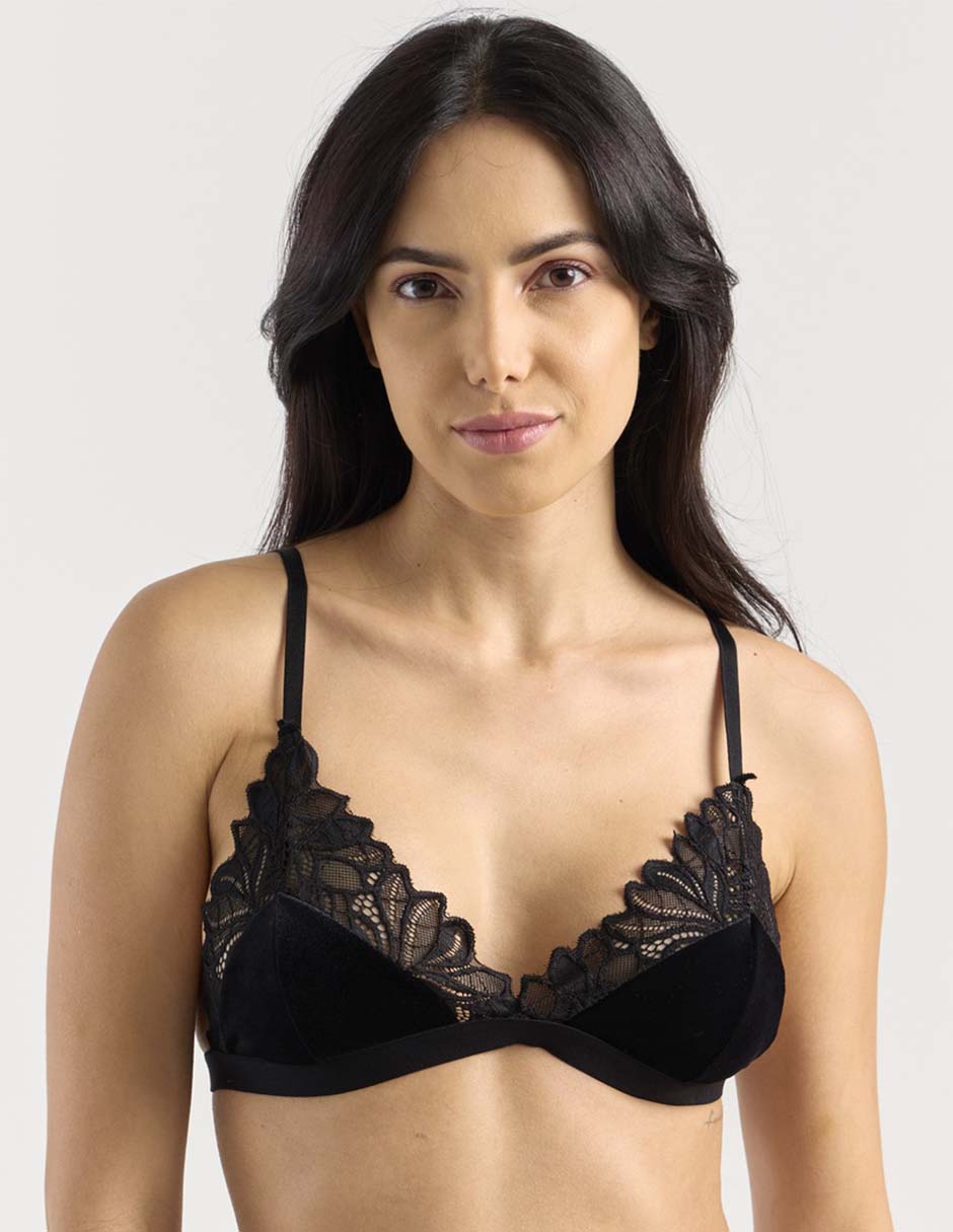 Brassiere escote profundo copa preformada para mujer Brassiere escote profundo copa preformada para mujer