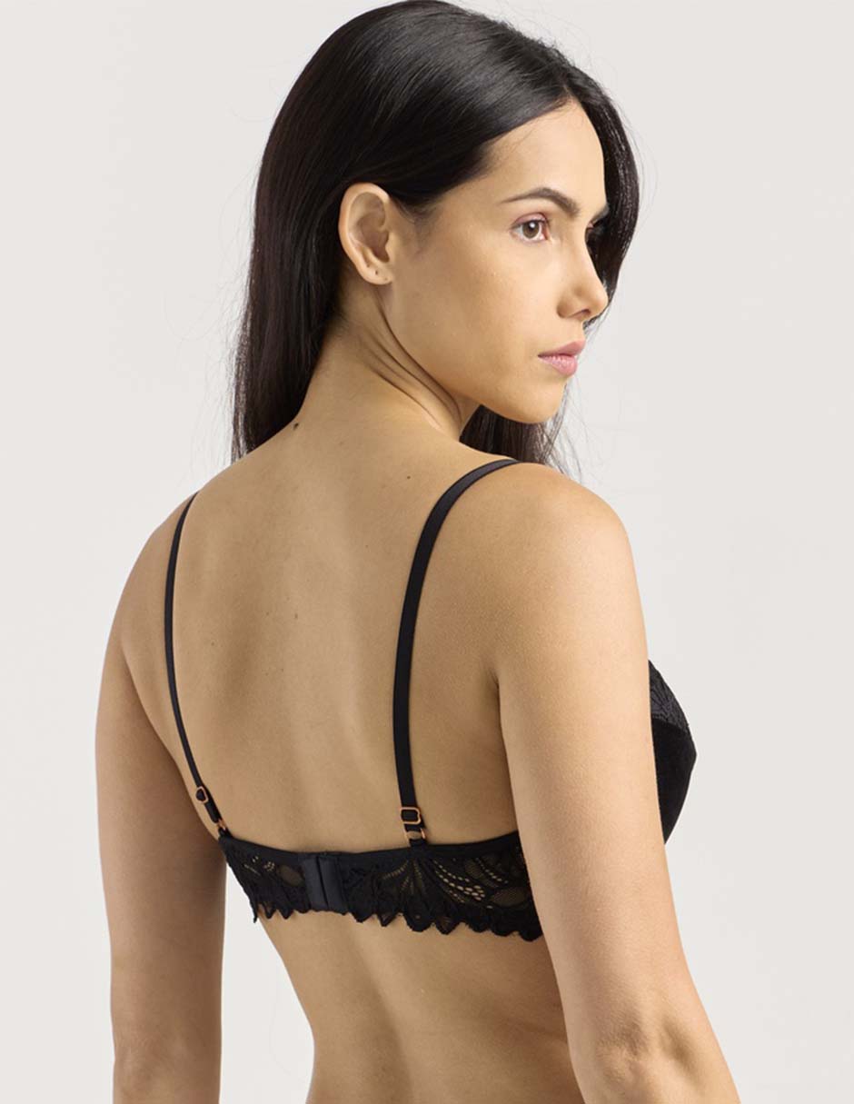 Brassiere demi copa preformada para mujer 3