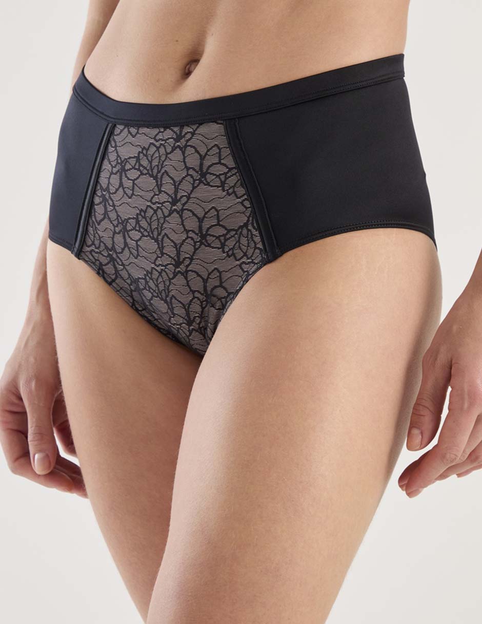PANTALETA 0A52317 PLAYTEX, M, NEGRO
