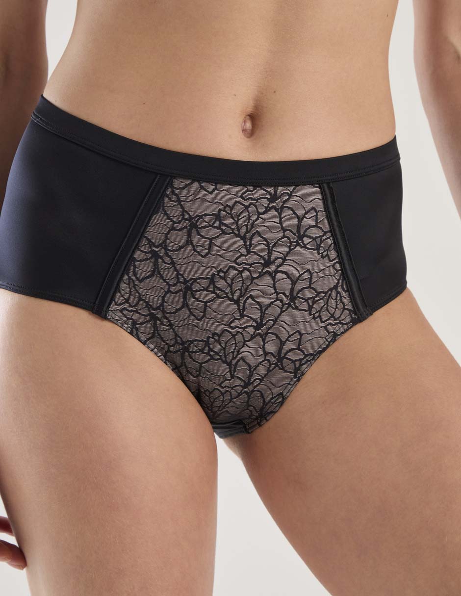 PANTALETA 0A52317 PLAYTEX, M, NEGRO