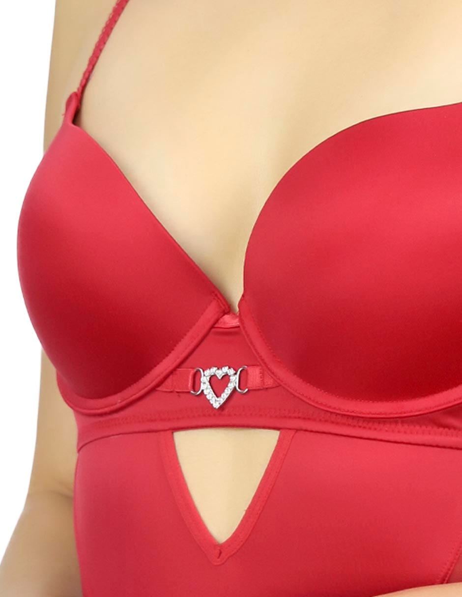Body escote medio para mujer 4