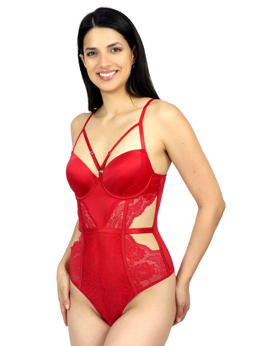 Body escote medio para mujer 2