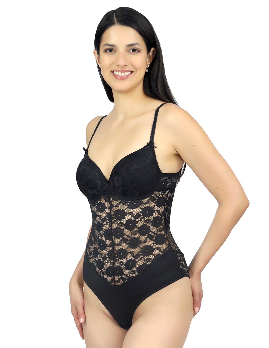 Body escote medio para mujer 2