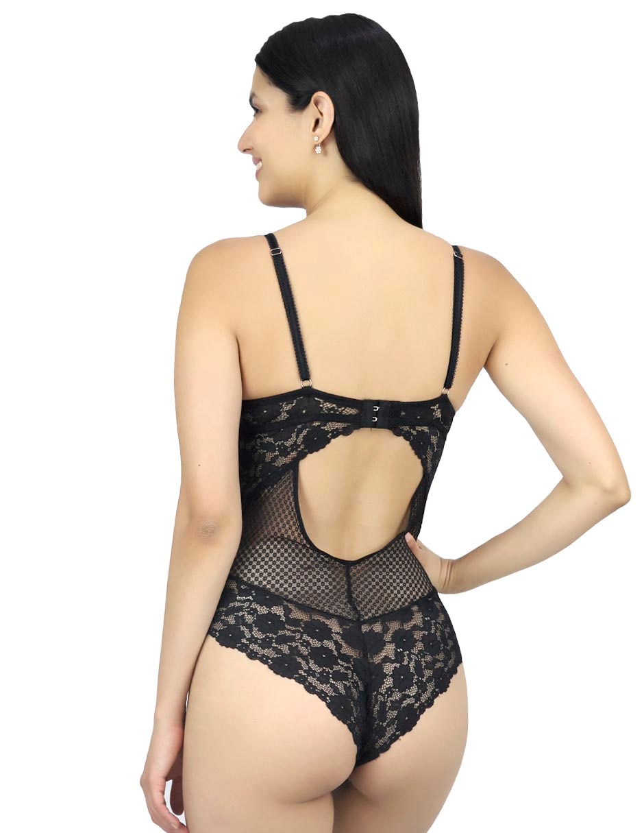 Body escote medio para mujer 3