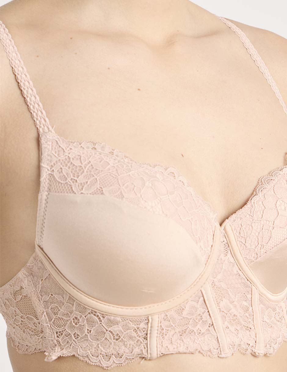 Bralette copa preformada para mujer 4