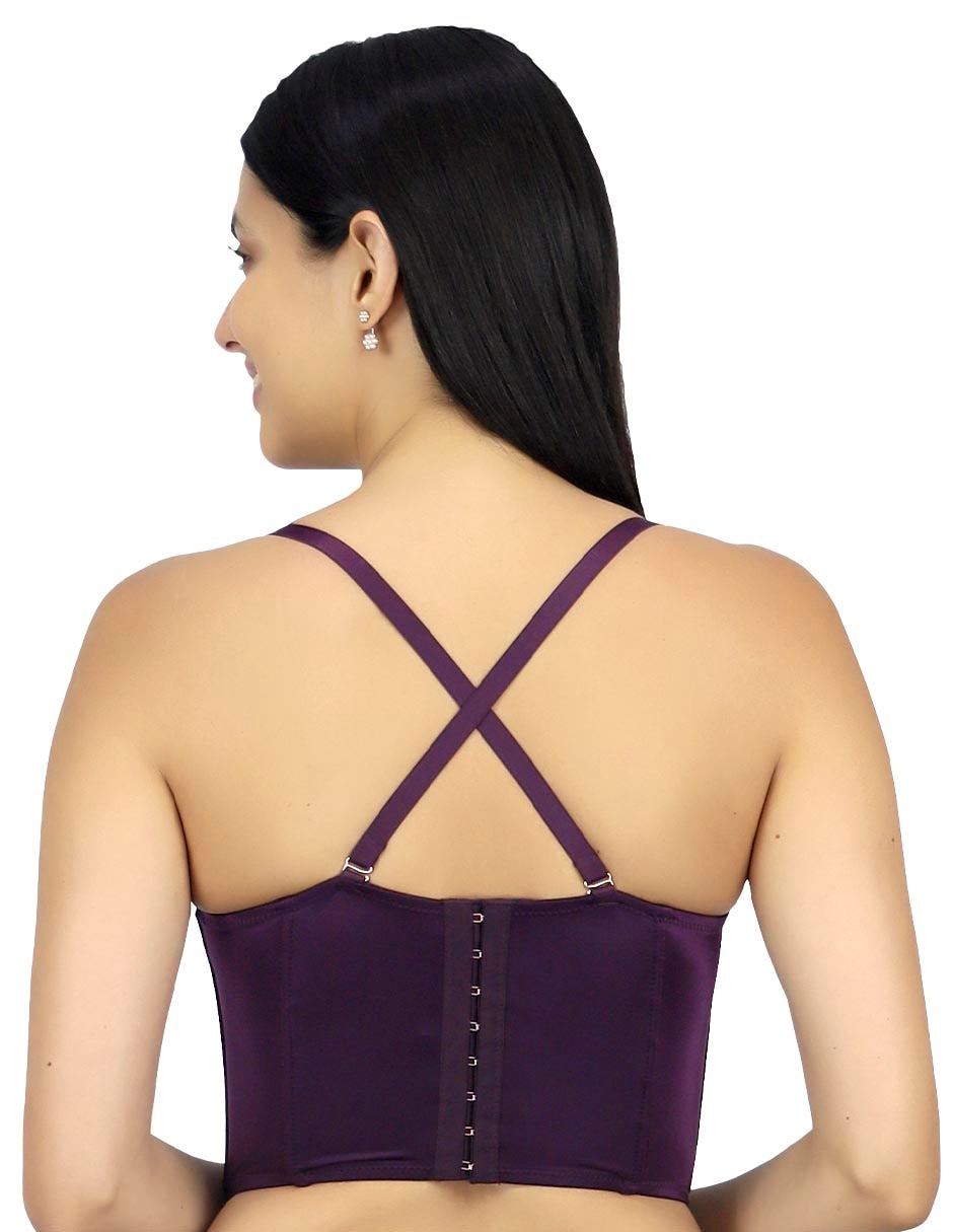 Brassiere peto medio con copa para mujer 3