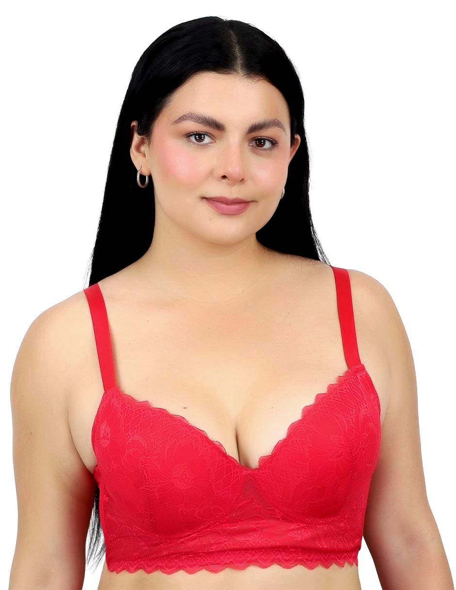 Brassiere peto medio copa preformada para mujer Brassiere peto medio copa preformada para mujer