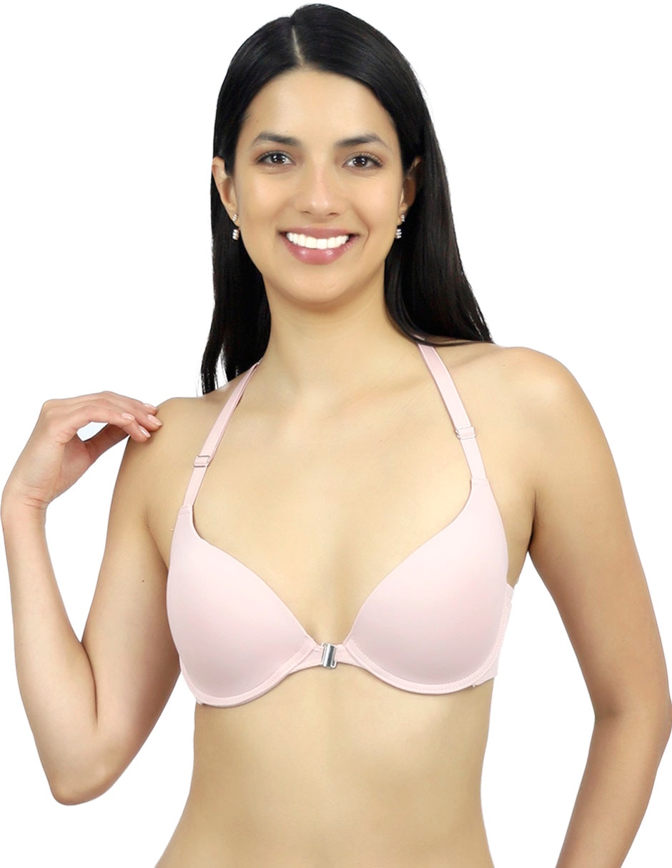 Brassiere demi copa preformada para mujer