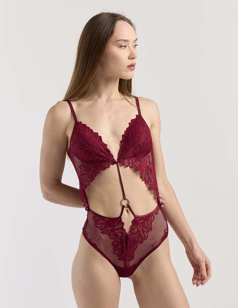 Body escote profundo para mujer 1