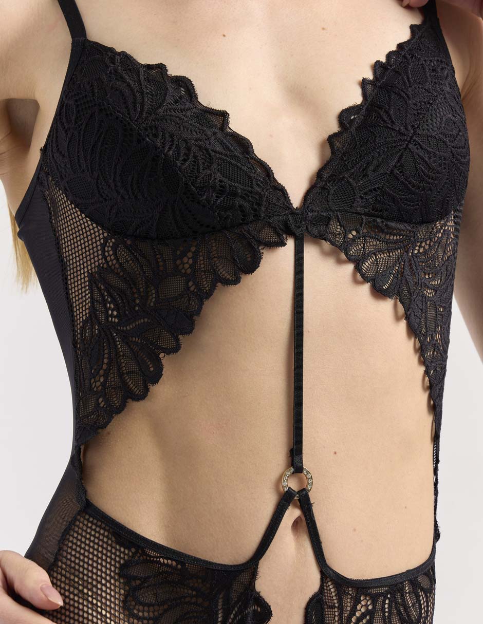 Body escote profundo para mujer 4
