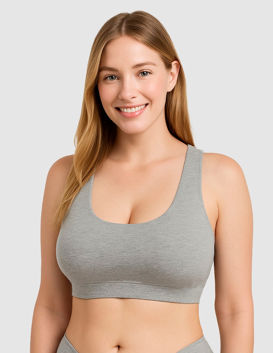 Brassiere deportivo copa push up para mujer 1