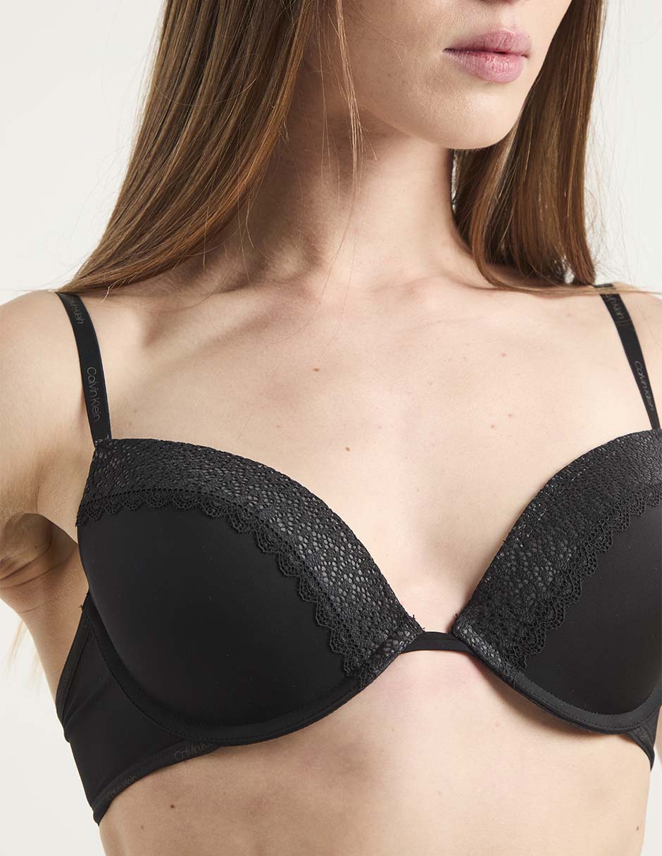 Brassiere demi con copa para mujer 4