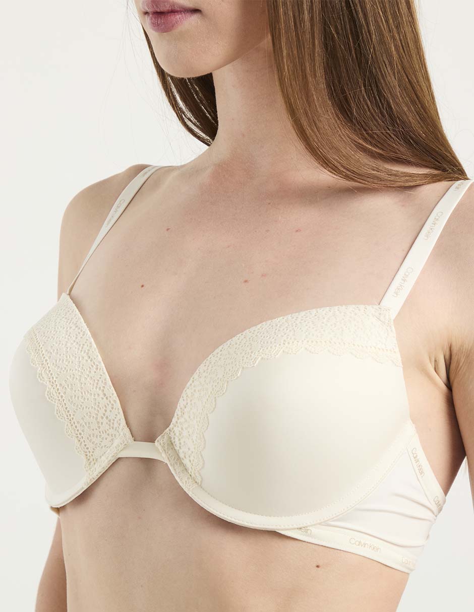 Brassiere demi con copa para mujer 2