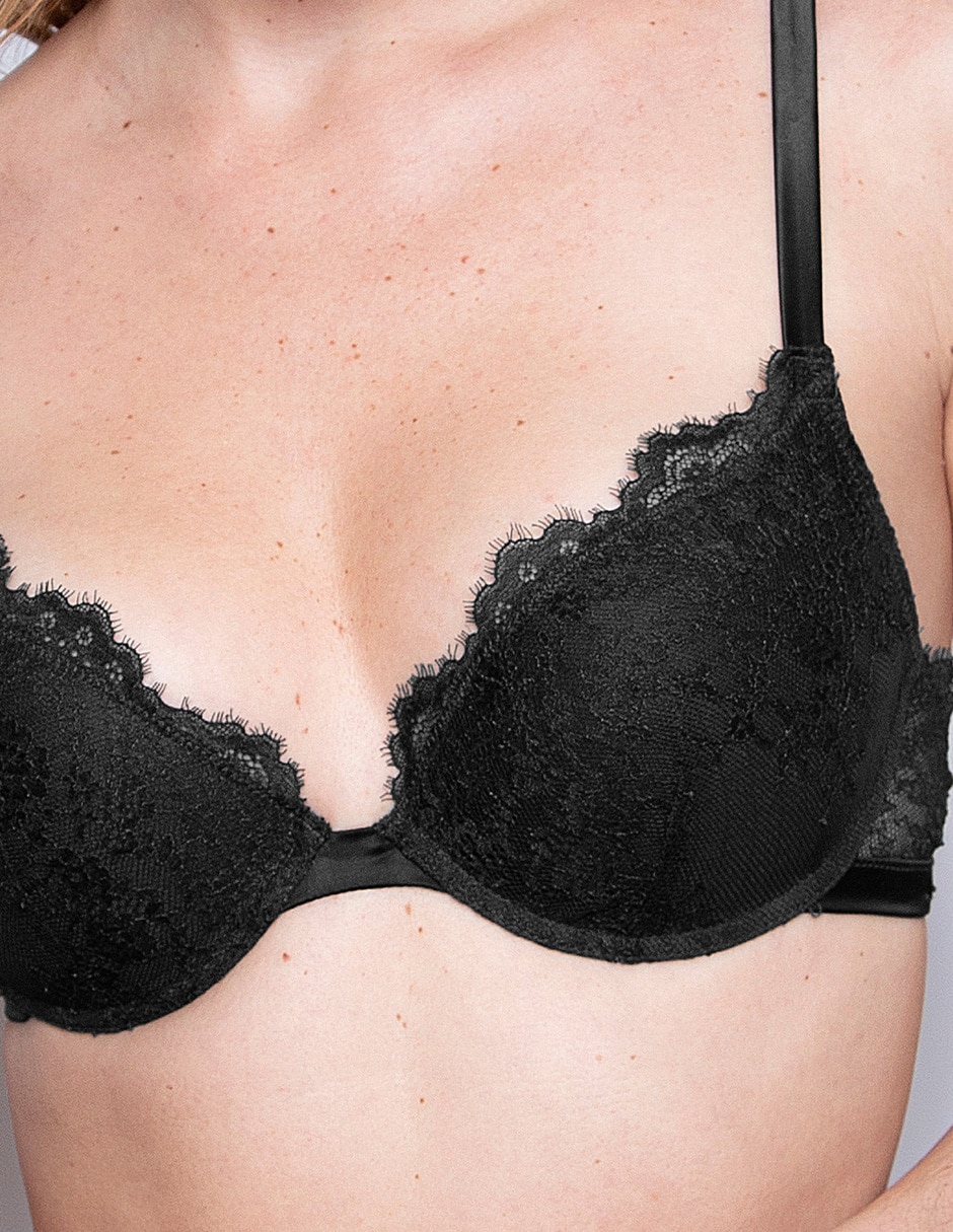 Brassiere Demi Con Copa Para Mujer 2