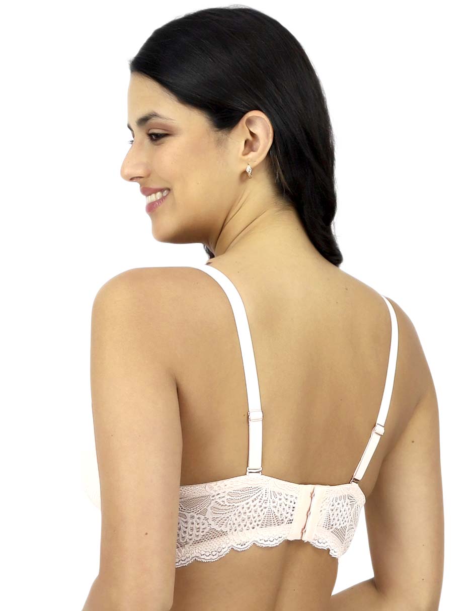 Brassiere escote profundo copa proformada para mujer 3