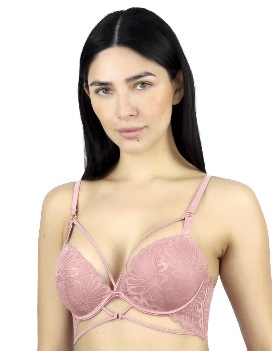 Brassiere escote profundo Lady Carnaval copa preformada para mujer 2