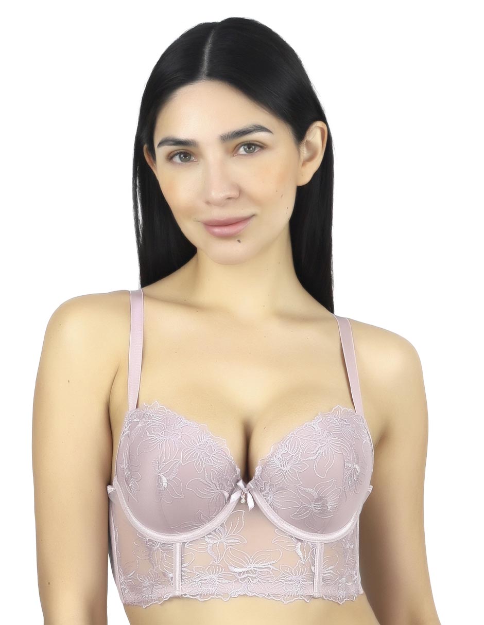 Brassiere peto medio copa preformada para mujer Brassiere peto medio copa preformada para mujer