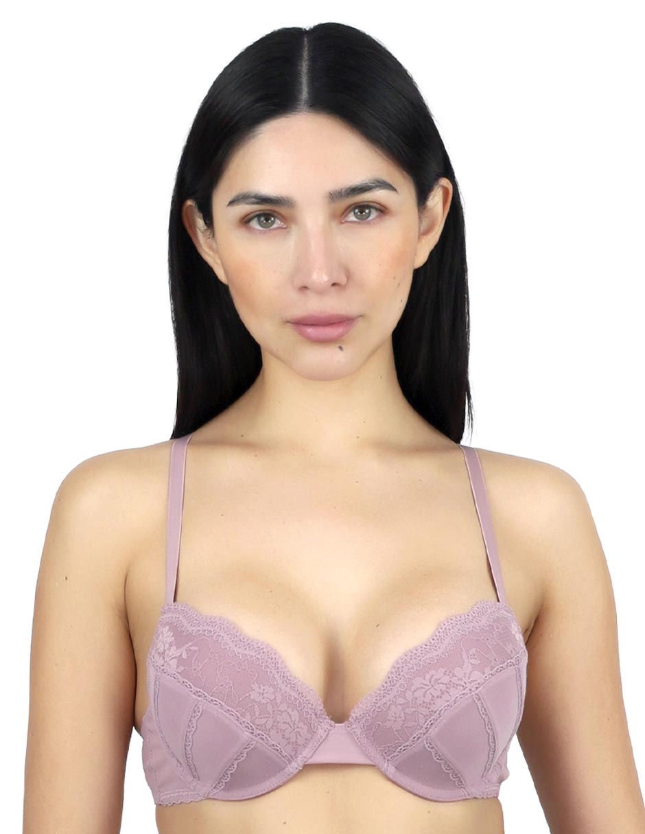 Brassiere escote profundo copa preformada para mujer Brassiere escote profundo copa preformada para mujer
