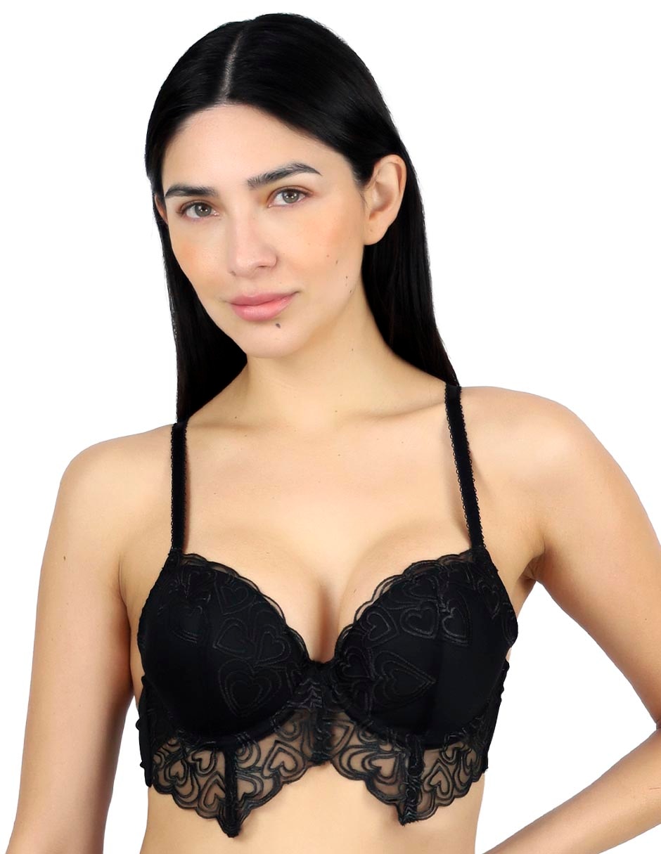 Brassiere escote profundo copa preformada para mujer Brassiere escote profundo copa preformada para mujer