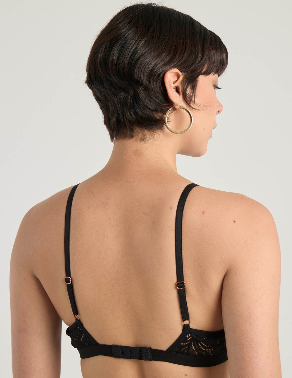 Brassiere bralette con copa para mujer 3
