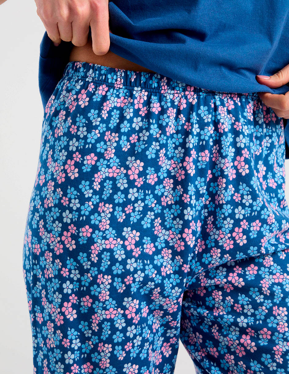 PIJAMA WK0126-109 WEEKE, M, AZUL MEDIO