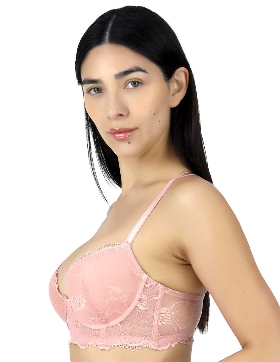 Brassiere escote profundo con copa para mujer 2