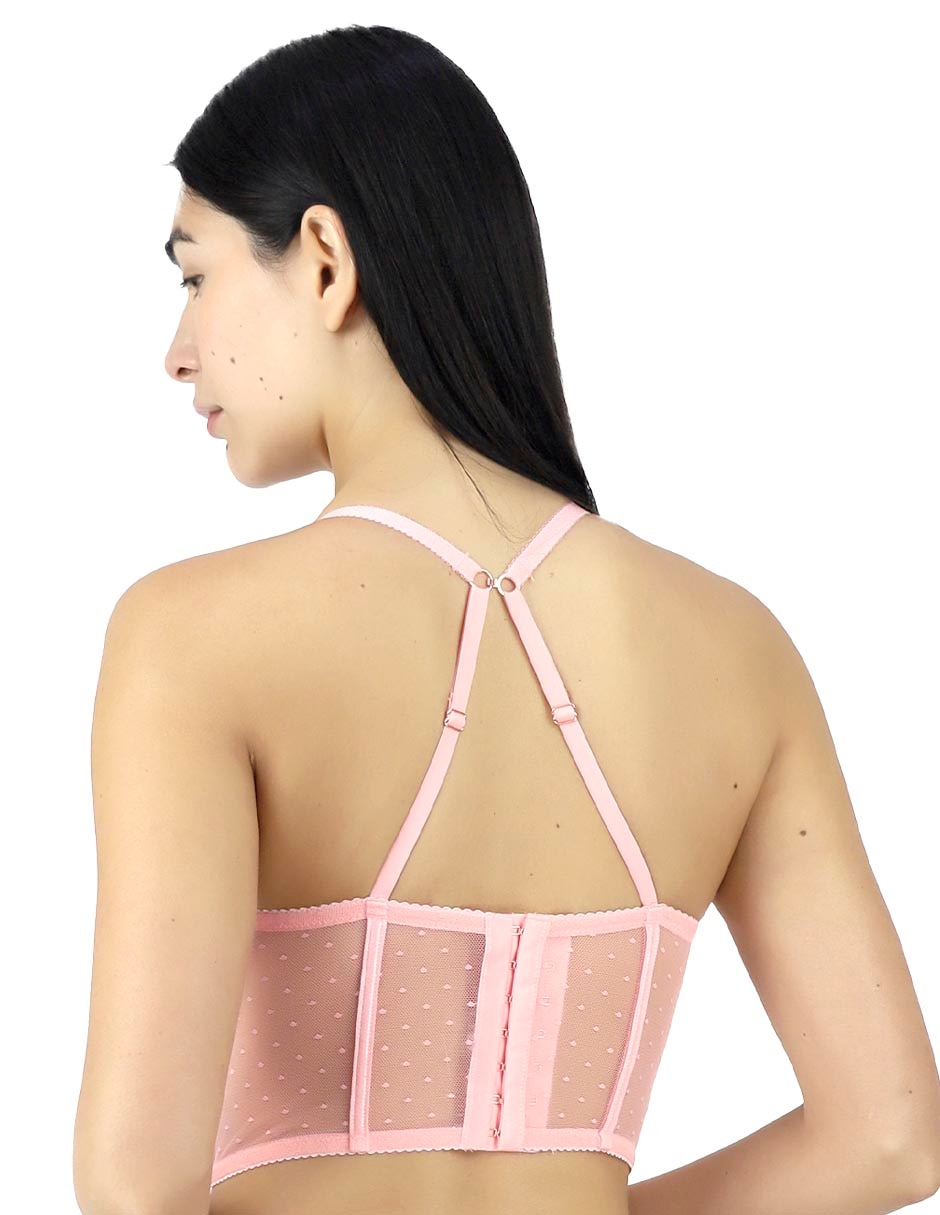 Brassiere peto medio copa preformada para mujer 3