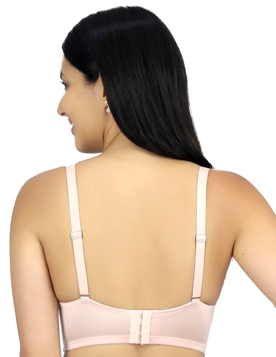 Brassiere peto medio copa doble push up para mujer 3