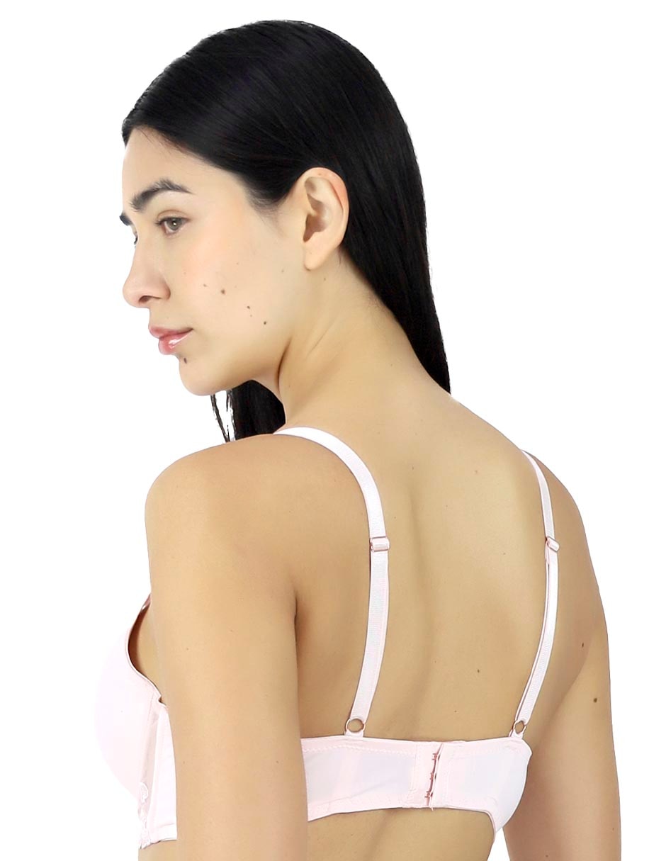 Brassiere escote profundo copa preformada para mujer 3