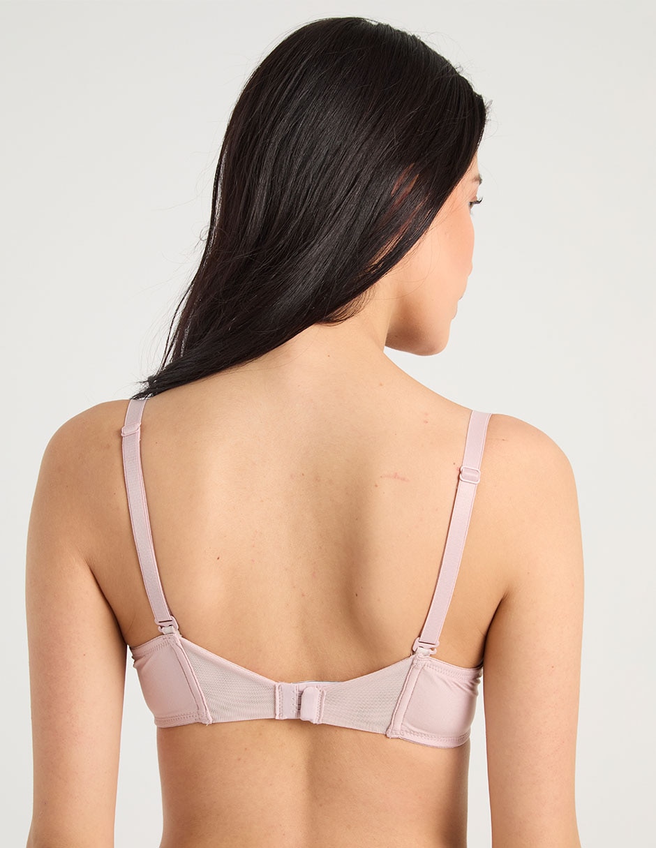 Brassiere demi con copa para mujer 3